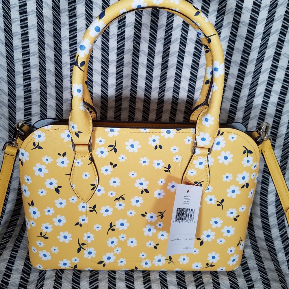Darcy Fleurette Kate Spade Small Satchel Floral - Picture 10 of 12